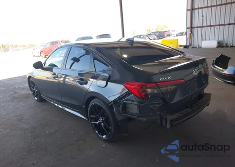 2024 Honda Civic Sport из США, поврежденный, VIN 2HGFE2F56RH534334